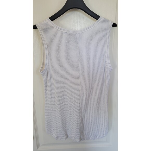 Cabi 3816 Mini Stripe V-Neck Sleeveless Tank - Picture 2 of 4